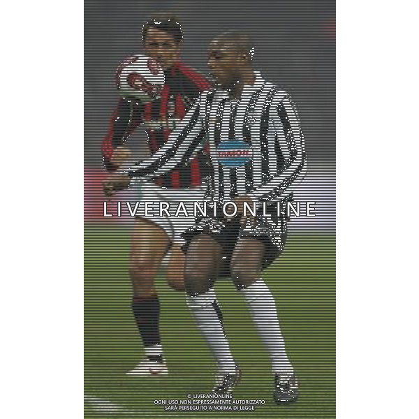 Milano 06-01-2007 16 Trofeo Luigi Berlusconi milan-juventus 3:2 nella foto zalayeta e maldini ph marco luzzani/ag aldo liverani s.a.s.