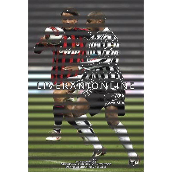Milano 06-01-2007 16 Trofeo Luigi Berlusconi milan-juventus 3:2 nella foto zalayeta e maldini ph marco luzzani/ag aldo liverani s.a.s.