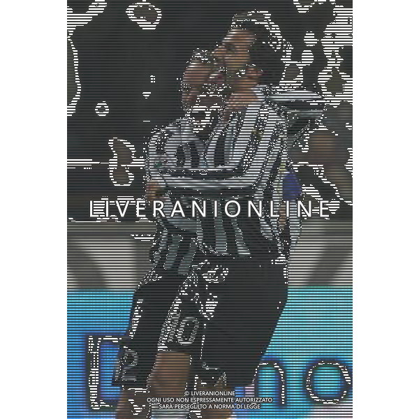 Milano 06-01-2007 16 Trofeo Luigi Berlusconi milan-juventus 3:2 nella foto del piero esulta dopo il gol ph marco luzzani/ag aldo liverani s.a.s.