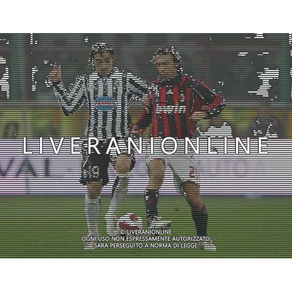 Milano 06-01-2007 16 Trofeo Luigi Berlusconi milan-juventus 3:2 nella foto paro e pirlo ph marco luzzani/ag aldo liverani s.a.s.