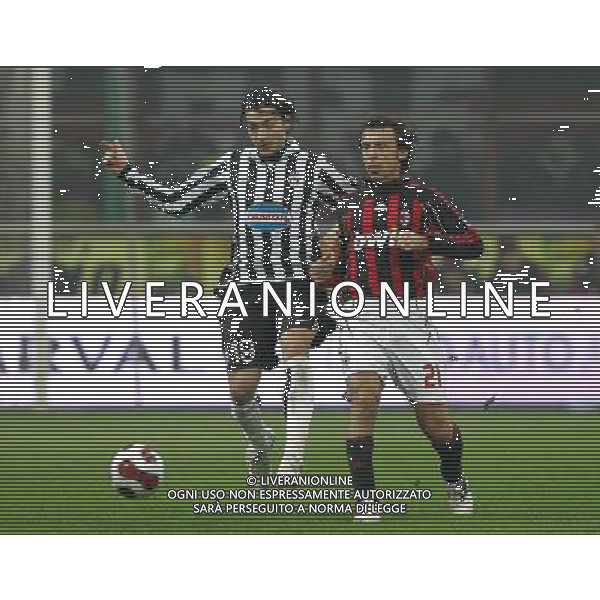 Milano 06-01-2007 16 Trofeo Luigi Berlusconi milan-juventus 3:2 nella foto paro e pirlo ph marco luzzani/ag aldo liverani s.a.s.
