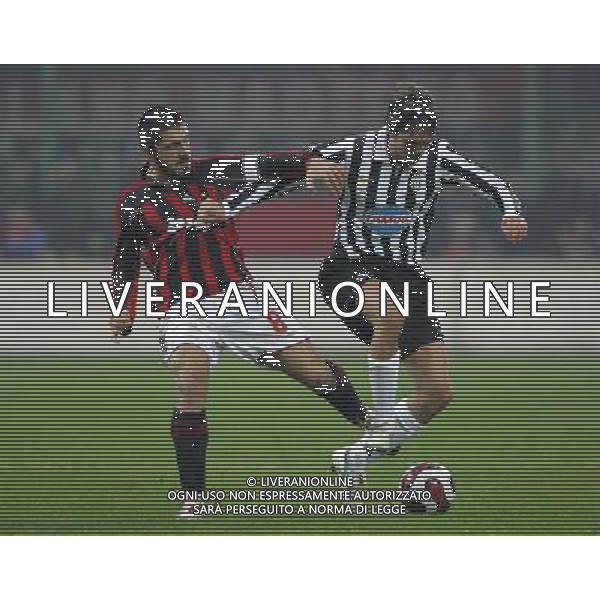 Milano 06-01-2007 16 Trofeo Luigi Berlusconi milan-juventus 3:2 nella foto de ceglie e gattuso ph marco luzzani/ag aldo liverani s.a.s.