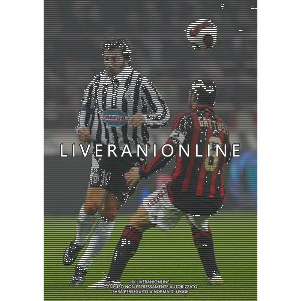 Milano 06-01-2007 16 Trofeo Luigi Berlusconi milan-juventus 3:2 nella foto del piero e gattuso ph marco luzzani/ag aldo liverani s.a.s.