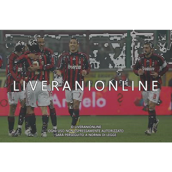 Milano 06-01-2007 16 Trofeo Luigi Berlusconi milan-juventus 3:2 nella foto esultanza aubameyang ph marco luzzani/ag aldo liverani s.a.s.