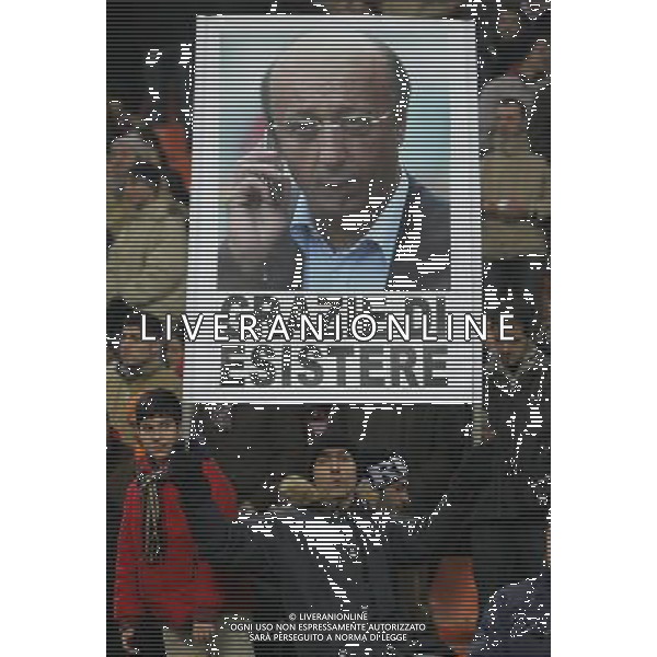 Milano 06-01-2007 16 Trofeo Luigi Berlusconi milan-juventus 3:2 nella foto tifoso di moggi ph marco luzzani/ag aldo liverani s.a.s.