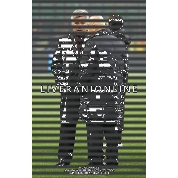 Milano 06-01-2007 16 Trofeo Luigi Berlusconi milan-juventus 3:2 nella foto ancelotti e galliani ph marco luzzani/ag aldo liverani s.a.s.