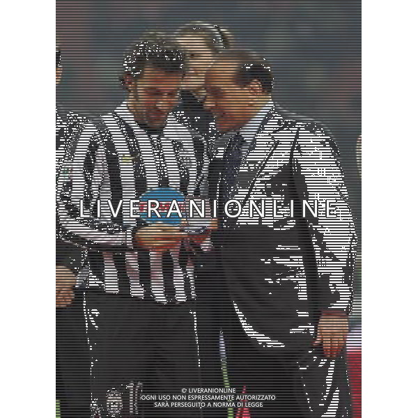 Milano 06-01-2007 16 Trofeo Luigi Berlusconi milan-juventus 3:2 nella foto berlusconi e del piero ph marco luzzani/ag aldo liverani s.a.s.