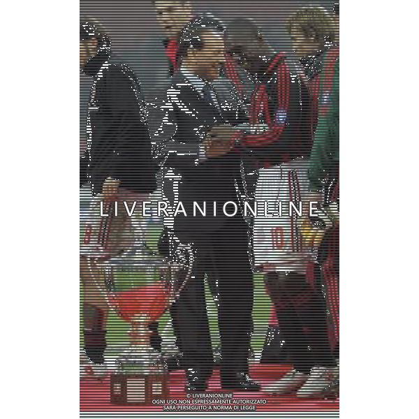 Milano 06-01-2007 16 Trofeo Luigi Berlusconi milan-juventus 3:2 nella foto berlusconi e seedorf ph marco luzzani/ag aldo liverani s.a.s.