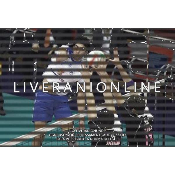 MILANO 7/1/2007 PALALIDO PIAZZALE STUPARICH CAMPIONATO SERIE A2 VOLLEY SPARKLING VOLLEY MILANO-MODUGNO VOLLEY NELLA FOTO OLTEANU BOGDAN FOTO ROMANO/AG ALDO LIVERANI
