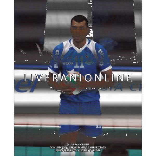 CUNEO 07/01/2007 CAMPIONATO DI PALLAVOLO SERIE A1 TIM BRE BANCA LANNUTTI CUNEO-LUBE BANCA MACERATA NELLA FOTO ABBADI MANIUS PH GIGI ARCAINI/AG.ALDO LIVERANI