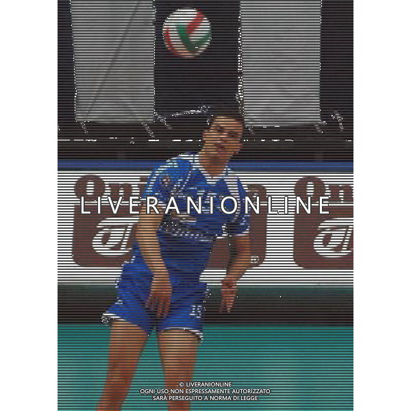 CUNEO 07/01/2007 CAMPIONATO DI PALLAVOLO SERIE A1 TIM BRE BANCA LANNUTTI CUNEO-LUBE BANCA MACERATA NELLA FOTO RIBEIRO RIAD PH GIGI ARCAINI/AG.ALDO LIVERANI