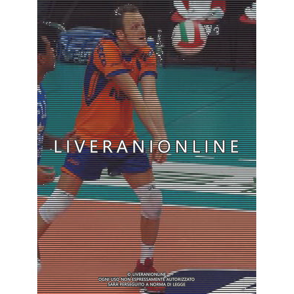 CUNEO 07/01/2007 CAMPIONATO DI PALLAVOLO SERIE A1 TIM BRE BANCA LANNUTTI CUNEO-LUBE BANCA MACERATA NELLA FOTO VERGNAGHI DANIELE PH GIGI ARCAINI/AG.ALDO LIVERANI