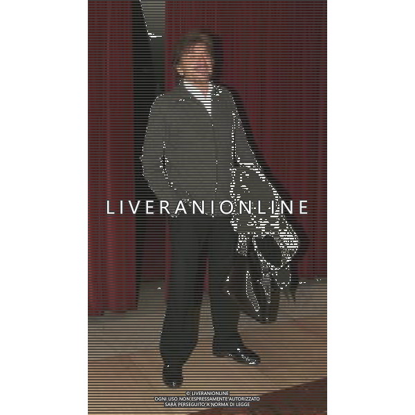 MILANO 8 GENNAIO 2007 PRESENTAZIONE DELLO SPETTACOLO TEATRALE \'LA PRESIDENTESSA\' REGIA DI GIGI PROIETTI NELLA FOTO: GIGI PROIETTI PH FRANKY-AG ALDO LIVERANI