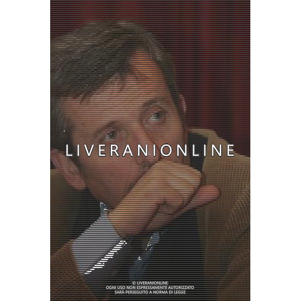 MILANO 8 GENNAIO 2007 PRESENTAZIONE DELLO SPETTACOLO TEATRALE \'LA PRESIDENTESSA\' REGIA DI GIGI PROIETTI NELLA FOTO: MAURIZIO MICHELI PH FRANKY-AG ALDO LIVERANI