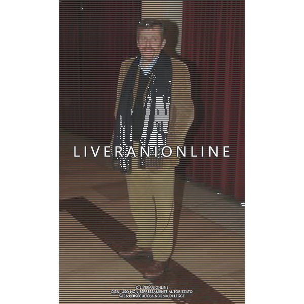 MILANO 8 GENNAIO 2007 PRESENTAZIONE DELLO SPETTACOLO TEATRALE \'LA PRESIDENTESSA\' REGIA DI GIGI PROIETTI NELLA FOTO: MAURIZIO MICHELI PH FRANKY-AG ALDO LIVERANI