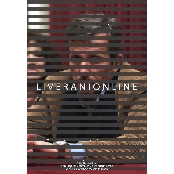 MILANO 8 GENNAIO 2007 PRESENTAZIONE DELLO SPETTACOLO TEATRALE \'LA PRESIDENTESSA\' REGIA DI GIGI PROIETTI NELLA FOTO: MAURIZIO MICHELI PH FRANKY-AG ALDO LIVERANI