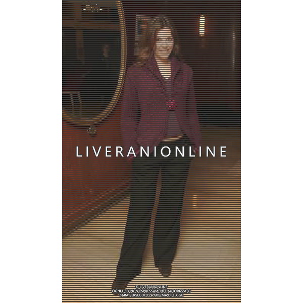 MILANO 8 GENNAIO 2007 PRESENTAZIONE DELLO SPETTACOLO TEATRALE \'LA PRESIDENTESSA\' REGIA DI GIGI PROIETTI NELLA FOTO: SUSANNA PROIETTI PH FRANKY-AG ALDO LIVERANI