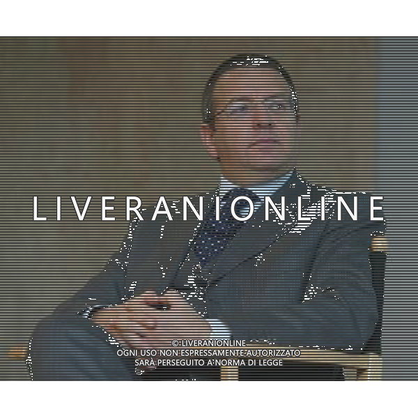 MILANO 9 GENNAIO 2007 PRESENTAZIONE DEL IL VENTAGLIO E IL PROGRAMMA DEGLI SPETTACOLI E DEGLI APPUNTAMENTI DEL PICCOLO TEATRO PER I TRECENTO ANNI DELLA NASCITA DI CARLO GOLDONI. NELLA FOTO: ANDREA FOA\' PH FRANKY/AG ALDO LIVERANI