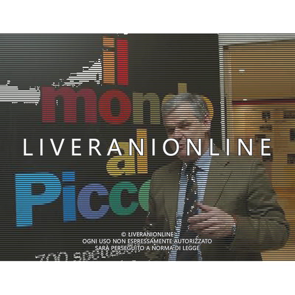 MILANO 9 GENNAIO 2007 PRESENTAZIONE DEL IL VENTAGLIO E IL PROGRAMMA DEGLI SPETTACOLI E DEGLI APPUNTAMENTI DEL PICCOLO TEATRO PER I TRECENTO ANNI DELLA NASCITA DI CARLO GOLDONI. NELLA FOTO: SERGIO ESCOBAR PH FRANKY/AG ALDO LIVERANI