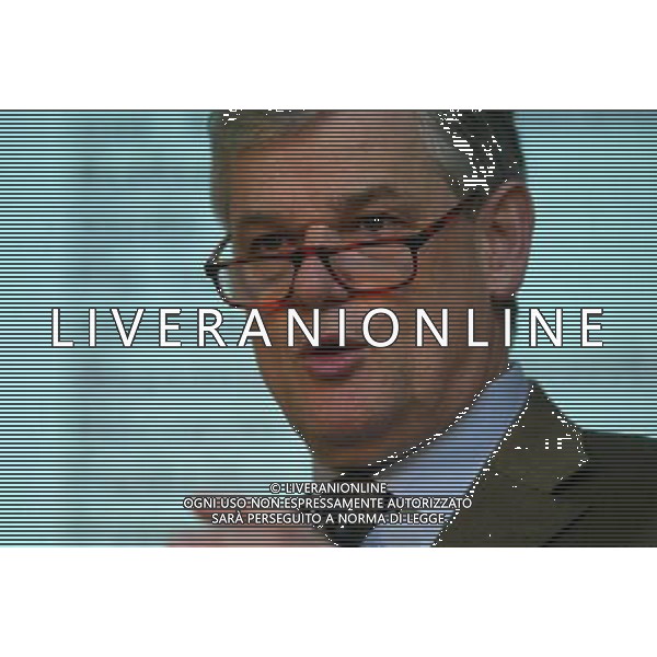 MILANO 9 GENNAIO 2007 PRESENTAZIONE DEL IL VENTAGLIO E IL PROGRAMMA DEGLI SPETTACOLI E DEGLI APPUNTAMENTI DEL PICCOLO TEATRO PER I TRECENTO ANNI DELLA NASCITA DI CARLO GOLDONI. NELLA FOTO: SERGIO ESCOBAR PH FRANKY/AG ALDO LIVERANI