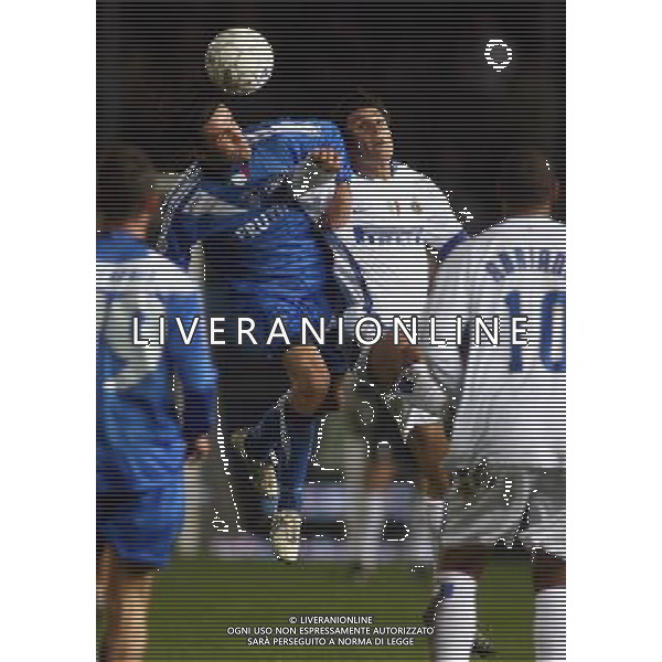 Empoli - Inter Coppa Italia Tim Cup 09/01/2007 nella foto marianini con zanetti javier ph nucci/ag. aldo liverani