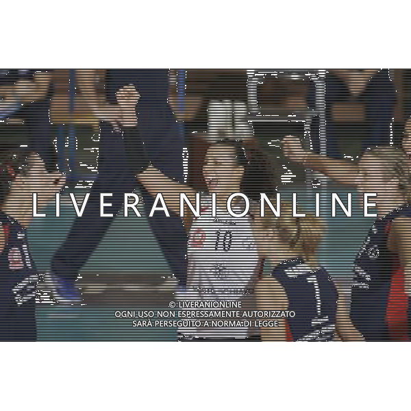 JESI - 10/01/2006 EUROLEGA CEV DI VOLLEY FEMMINILE 2006/07 MONTESCHIAVO JESI - LAS PALMAS NELLA FOTO: FESTA - JESI PH S.ROSA/AG. ALDO LIVERANI