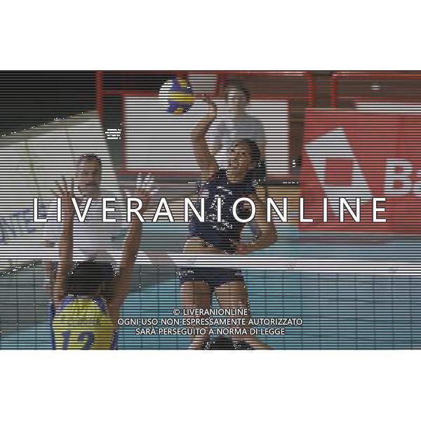 JESI - 10/01/2006 EUROLEGA CEV DI VOLLEY FEMMINILE 2006/07 MONTESCHIAVO JESI - LAS PALMAS NELLA FOTO: ZAMORA - JESI PH S.ROSA/AG. ALDO LIVERANI