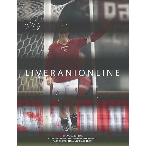Roma - 10 / 01 / 2007 - TIM CUP 2006/2007 Quarti di Finale Andata - Roma Vs Parma (0-0) - nella foto: Francesco TOTTI dopo il gol ph Corradetti / ag. Aldo Liverani
