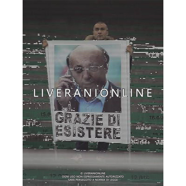 MILAN-AREZZO COPPA ITALIA TIM 11/01/2007 NELLA FOTO TIFOSI MILAN FOTO LUZZANI MARCO-AGENZIA ALDO LIVERANI