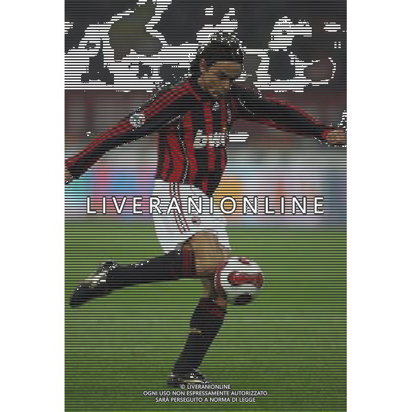 MILAN-AREZZO COPPA ITALIA TIM 11/01/2007 NELLA FOTO gol inzaghi filippo FOTO LUZZANI MARCO-AGENZIA ALDO LIVERANI