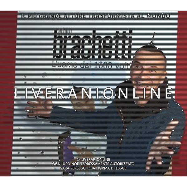 MILANO 12 GENNAIO 2007 CONFERENZA STAMPA PRESENTAZIONE DELLO SPETACCOLO TEATRALE \'L\' UOMO DAI MILLE VOLTI CON ARTURO BRACHETTI NELLA FOTO: ARTURO BRACHETTI PH FRANKY-AG ALDO LIVERANI