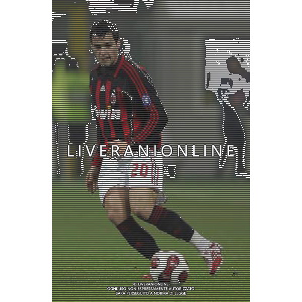 Milano 11/01/2007 coppa italia tim 2006/07 milan-arezzo 2:0 nella foto gorcouff yoann ph marco luzzani/ag aldo liverani s.a.s.