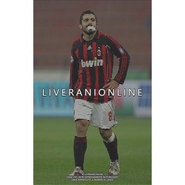 Milano 11/01/2007 coppa italia tim 2006/07 milan-arezzo 2:0 nella foto gattuso gennaro ph marco luzzani/ag aldo liverani s.a.s.