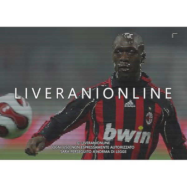 Milano 11/01/2007 coppa italia tim 2006/07 milan-arezzo 2:0 nella foto seedorf clarence ph marco luzzani/ag aldo liverani s.a.s.