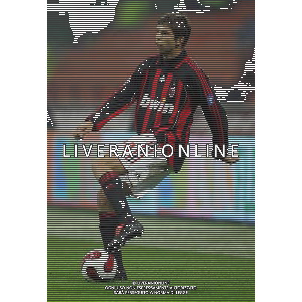 Milano 11/01/2007 coppa italia tim 2006/07 milan-arezzo 2:0 nella foto grimi leandro damian ph marco luzzani/ag aldo liverani s.a.s.