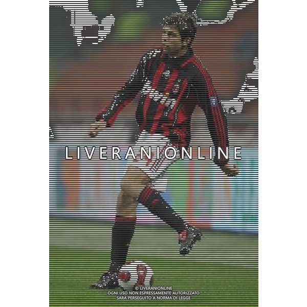 Milano 11/01/2007 coppa italia tim 2006/07 milan-arezzo 2:0 nella foto grimi leandro damian ph marco luzzani/ag aldo liverani s.a.s.