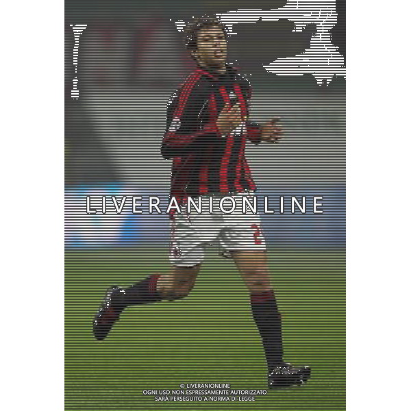 Milano 11/01/2007 coppa italia tim 2006/07 milan-arezzo 2:0 nella foto grimi leandro damian ph marco luzzani/ag aldo liverani s.a.s.