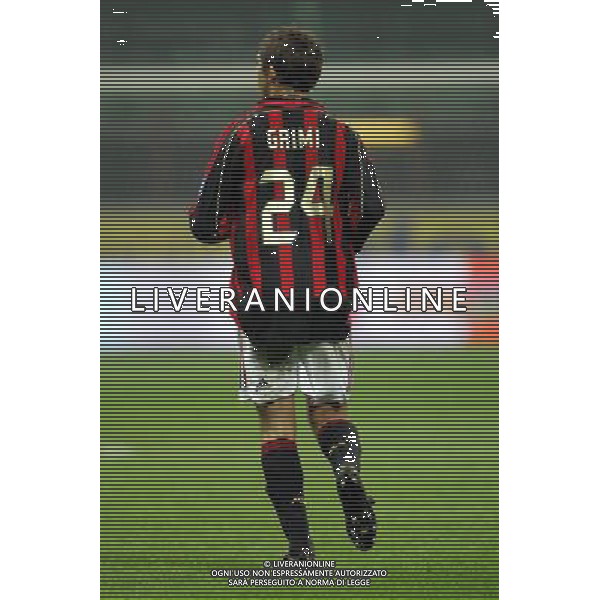 Milano 11/01/2007 coppa italia tim 2006/07 milan-arezzo 2:0 nella foto grimi leandro damian ph marco luzzani/ag aldo liverani s.a.s.