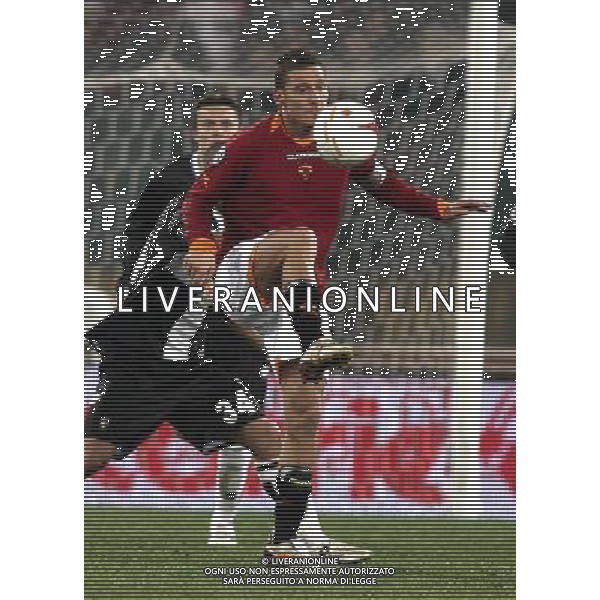 Roma - Parma Coppa Italia Tim Cup 10/01/2007 nella foto: francesco totti ph Corradetti / ag. Aldo Liverani