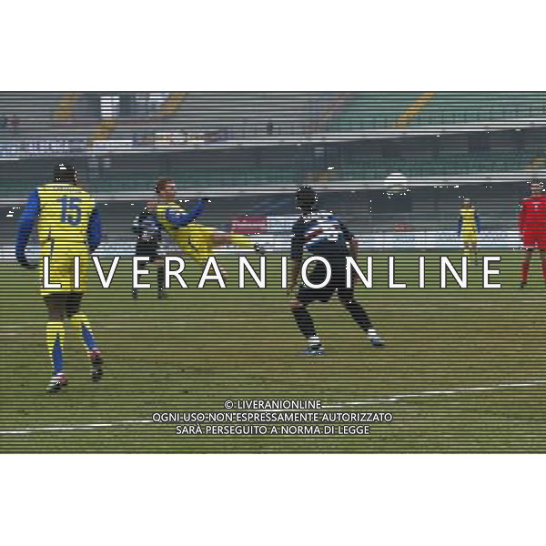 Chievo - Sampdoria Coppa Italia Tim Cup 17/01/2006 nella foto il gol di michele marcolini ph garbuio/ag. aldo liverani