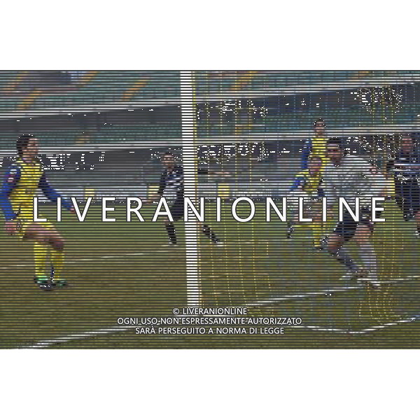 Chievo - Sampdoria Coppa Italia Tim Cup 17/01/2006 nella foto il gol di gennaro delvecchio ph garbuio/ag. aldo liverani