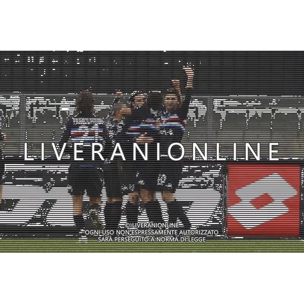 Chievo - Sampdoria Coppa Italia Tim Cup 17/01/2006 nella foto esultanza dopo il gol di emiliano bonazzoli ph garbuio/ag. aldo liverani