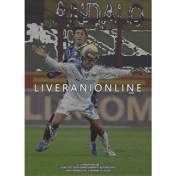 INTER-EMPOLI COPPA ITALIA TIM 17/01/2007 NELLA FOTO grosso e eder FOTO LUZZANI-ALDO LIVERANI