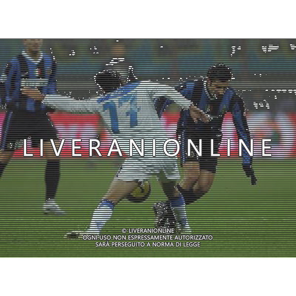 INTER-EMPOLI COPPA ITALIA TIM 17/01/2007 NELLA FOTO figo e eder FOTO LUZZANI-ALDO LIVERANI