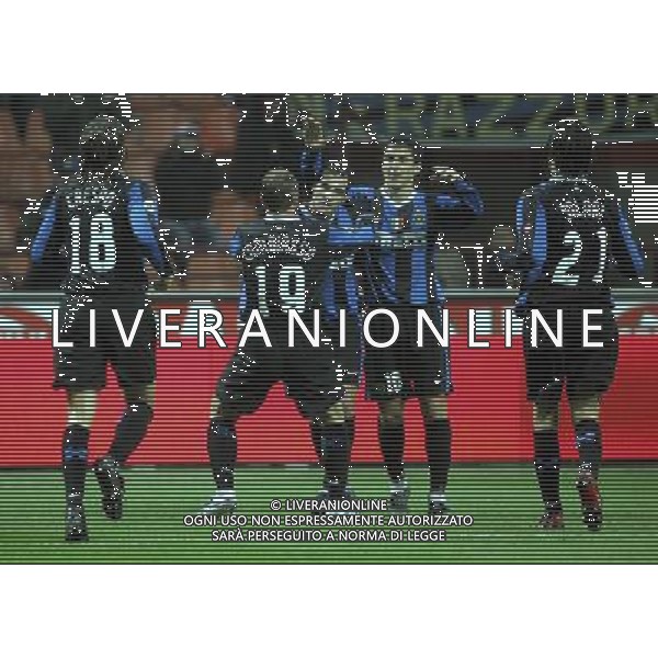 Milano 17/01/2007 coppa italia tim cup 2006/07 inter-empoli 2:0 nella foto esultanza inter ph marco luzzani/ag aldo liverani s.a.s.