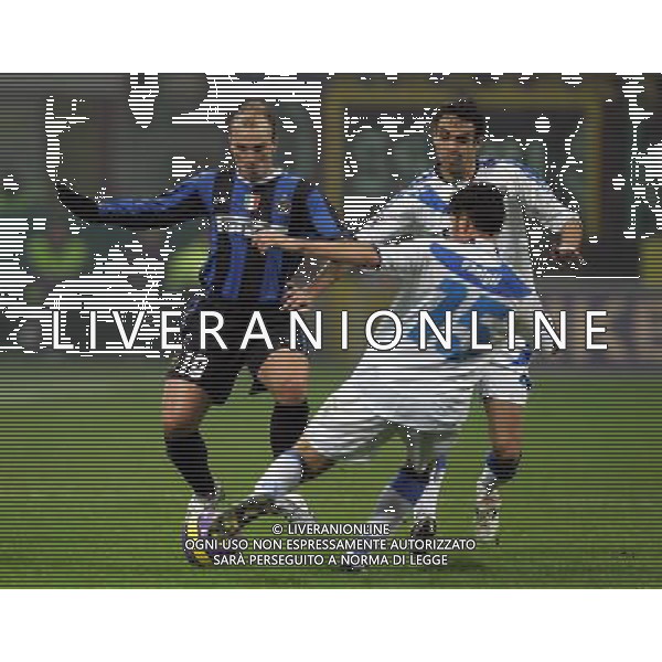 Milano 17/01/2007 coppa italia tim cup 2006/07 inter-empoli 2:0 nella foto cambiasso e vanigli ph marco luzzani/ag aldo liverani s.a.s.
