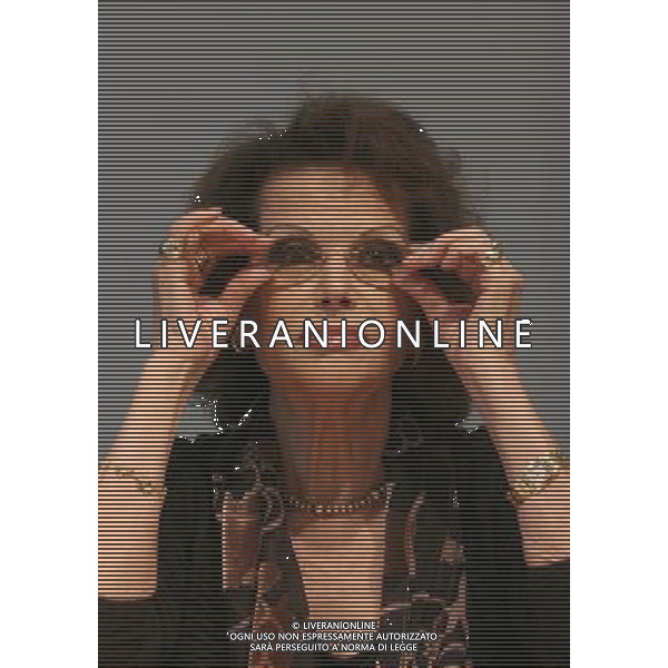MILANO 22 GENNAIO 2007 PER IL CICLO \' LA BELLEZZA SALVERA\' IL MONDO\' CLAUDIA CARDINALE INCONTRA GLI STUDENTI DEL COLLEGIO CITTA\' STUDI DI MILANO NELLA FOTO: CLAUDIA CARDINALE PH FRANKY-AG ALDO LIVERANI