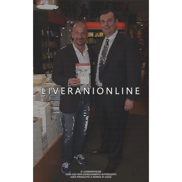MILANO 22 GENNAIO 2007 PRESENTAZIONE DEL LIBRO DI GIANLUCA VIALLI E GABRIELE MARCOTTI\' THE ITALIAN JOB\' NELLA FOTO:GIANLUCA VIALLI E GABRIELE MARCOTTI PH FRANKY-AG ALDO LIVERANI