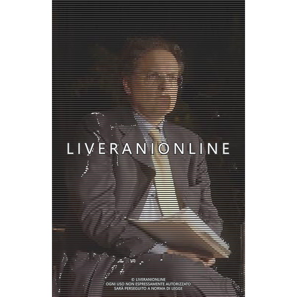 ROMA EX MATTATOIO 11-09-2003 FESTA DI LIBERAZIONE (Rifondazione Comunista) CONFRONTO FASSINO-BERTINOTTI NELLA FOTO: STEFANO FOLLI (Direttore Corriere della Sera)* FOTO ALDO LIVERANI