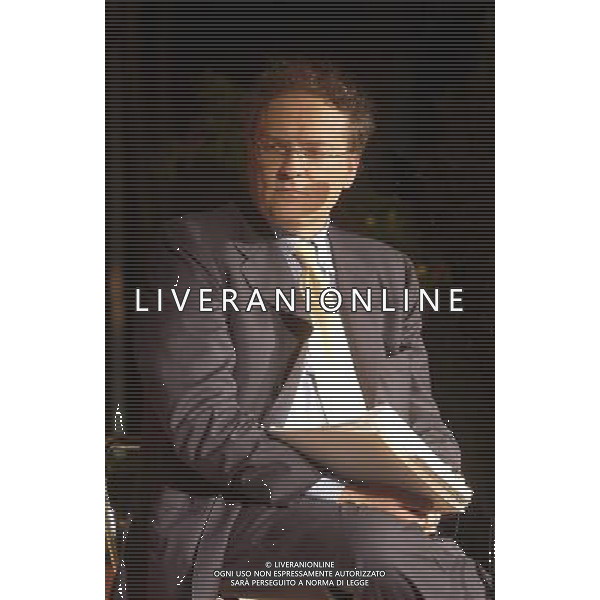 ROMA EX MATTATOIO 11-09-2003 FESTA DI LIBERAZIONE (Rifondazione Comunista) CONFRONTO FASSINO-BERTINOTTI NELLA FOTO: STEFANO FOLLI (Direttore Corriere della Sera)* FOTO ALDO LIVERANI